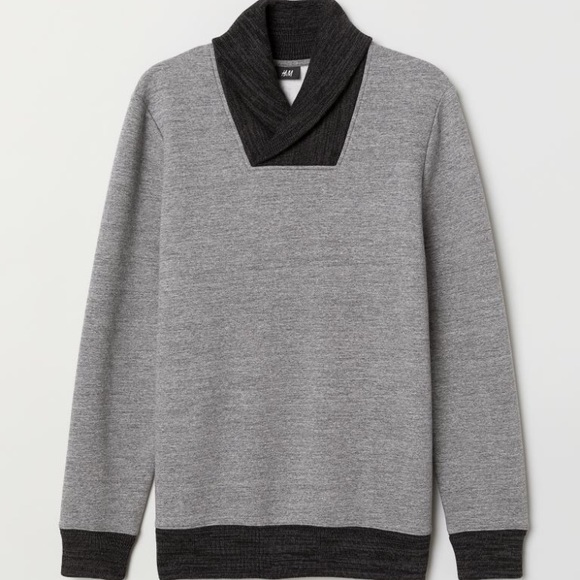 H&M Other - NWT Mens H&M Shawl Collar Sweatshirt